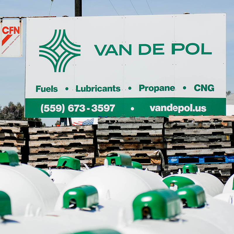 Van De Pol propane tanks 