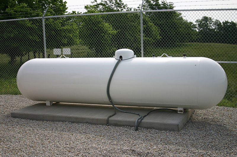 Propane Tank installed by Van De Pol